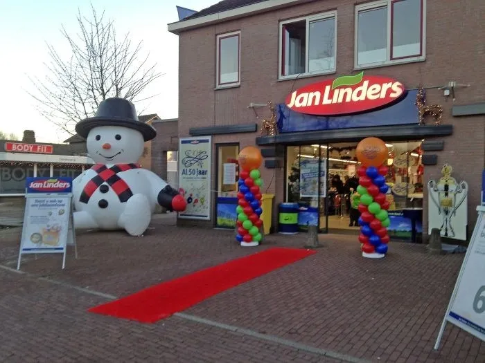 Reuze Sneeuwpop Opblaasbaar