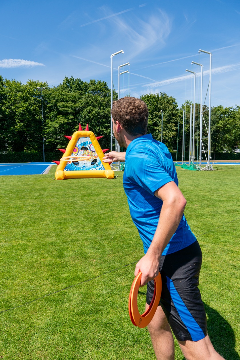 Frisbee Spel huren
