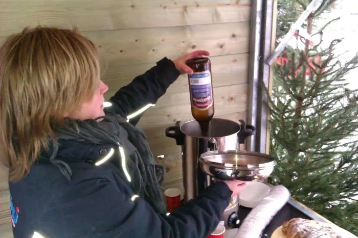 Glühwein kraam incl. begeleiding