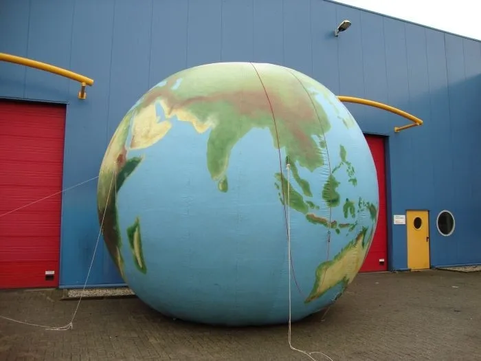 Wereldbol Opblaasbaar