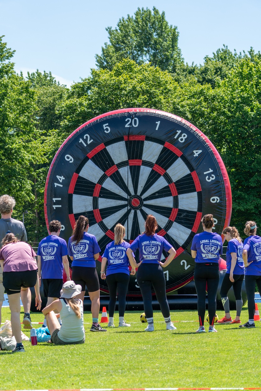 Klittenband Voetbal Dartspel huren