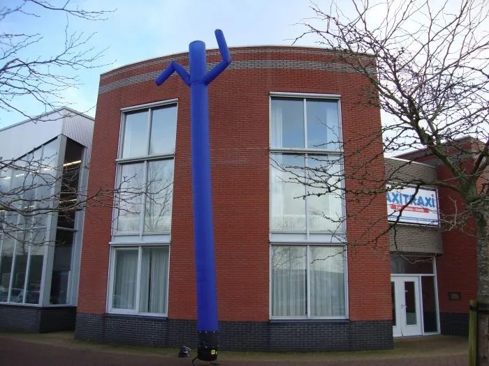 Sky Dancer Blauw eenbenig