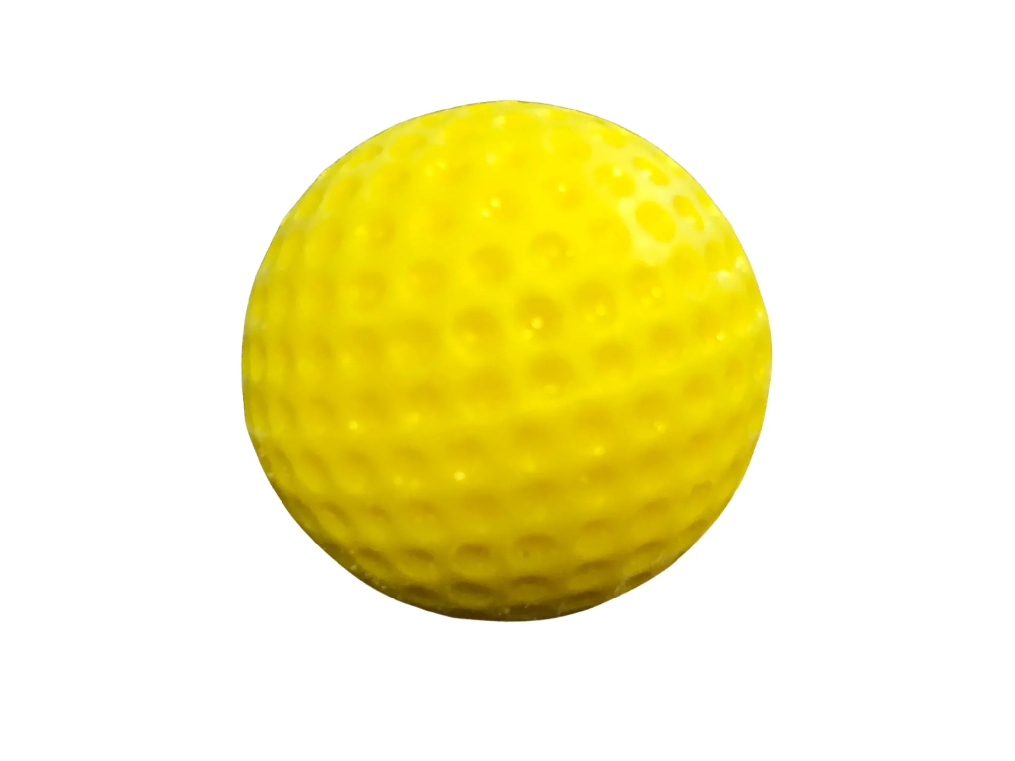 Midgetgolfbal per stuk geel