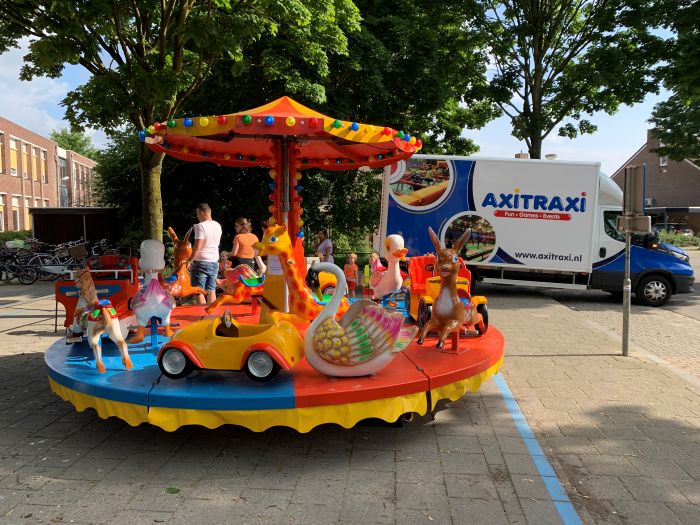 Axitraxi brengt extra beleving naar de Sinterklaasintocht