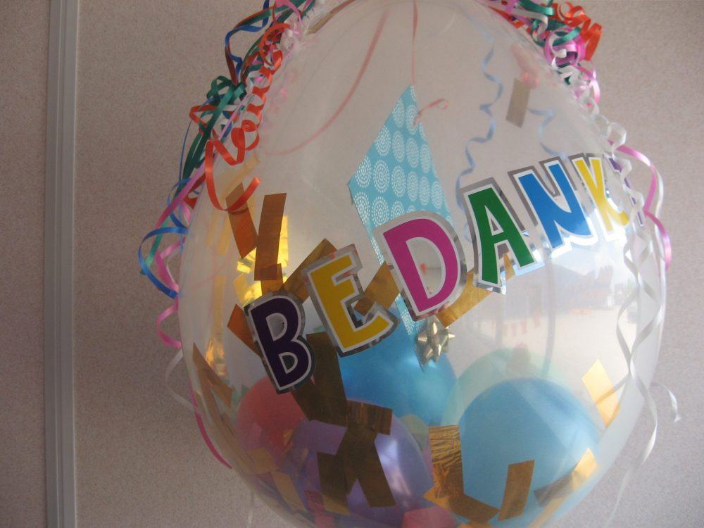 ballon bedankt axitraxi malden versieren decoratie kopen nederasselt
