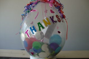 ballon thanks bedankballon kopen gelderland versiering decoratie axitraxi
