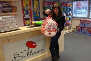 ballon valentijn inpakken doorzichtig feest versiering