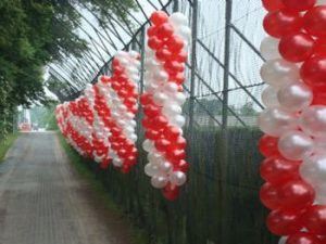 ballonnen ballonslinger voor paal groot nijmegen