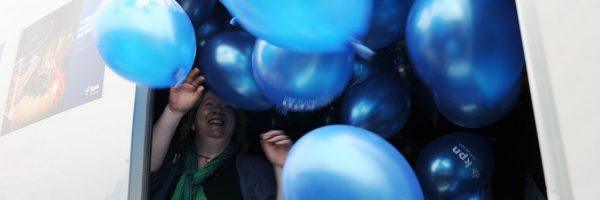 ballonnen oplating 100 ballon helium zonder lintje nijmegen