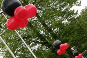 ballonnen reuzeballon met cluster ballon nijmegen